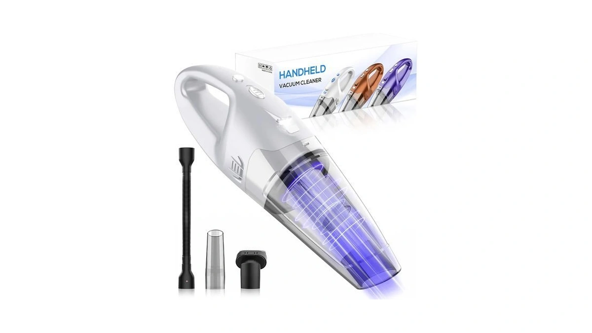 Yoohi Handheld Vacuum Cordless Rechargeable – 6000pa Mini Hand Held