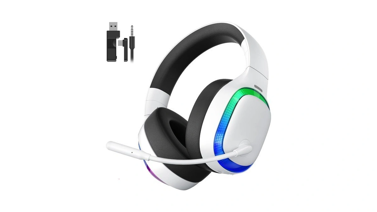 Gvyugke Wireless Gaming Headset For Ps5/ps4, Pc, Switch, 70h Battery,