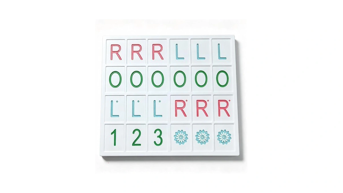 Portable Solo Mahjong Practice Board, Charleston Passing Guide Trainer