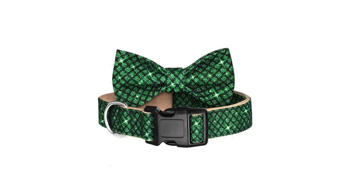 Wipalor Adjustable St Patricks Day Dog Collar Girl Boy With