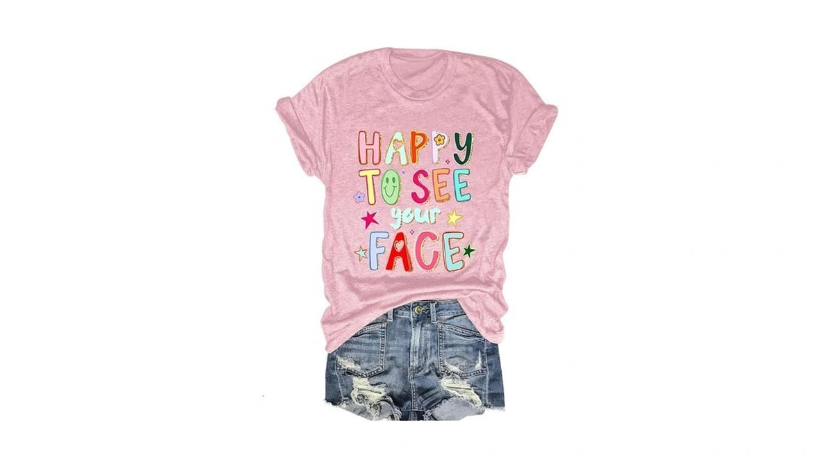 Teacher Shirt For Women Cute Kindergarten Teacher Outfit Gift Short