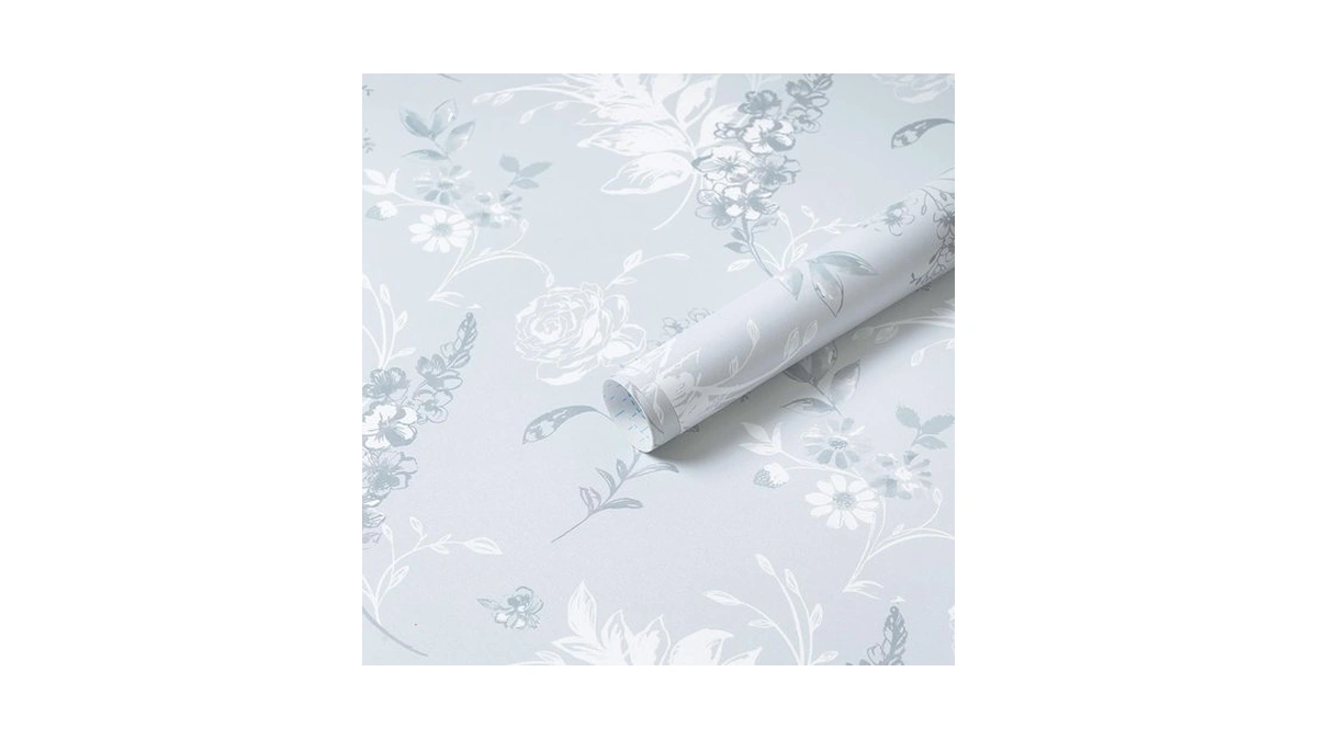Heroad Blue Peel And Stick Wallpaper French F...