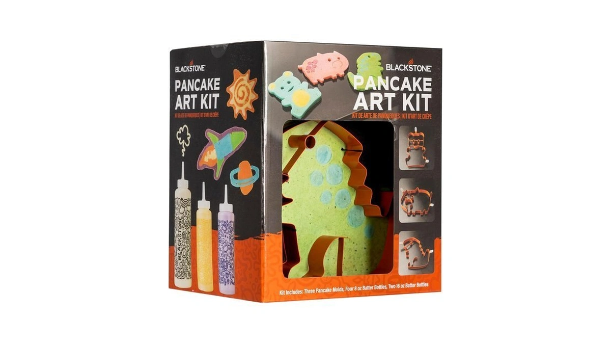 Blackstone 5251 9 Piece Pancake Art Kit- Four 8 Oz