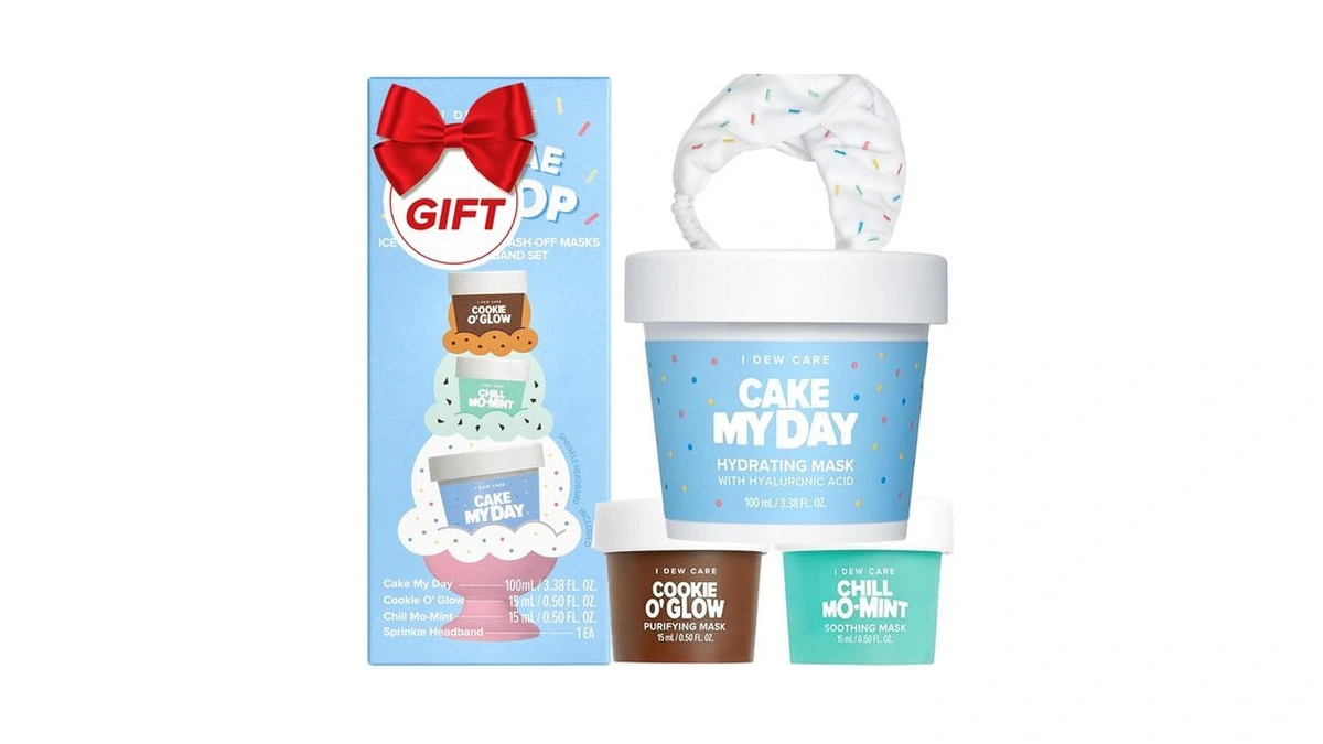 I Dew Care Sundae Scoop Wash Off Face Mask Set