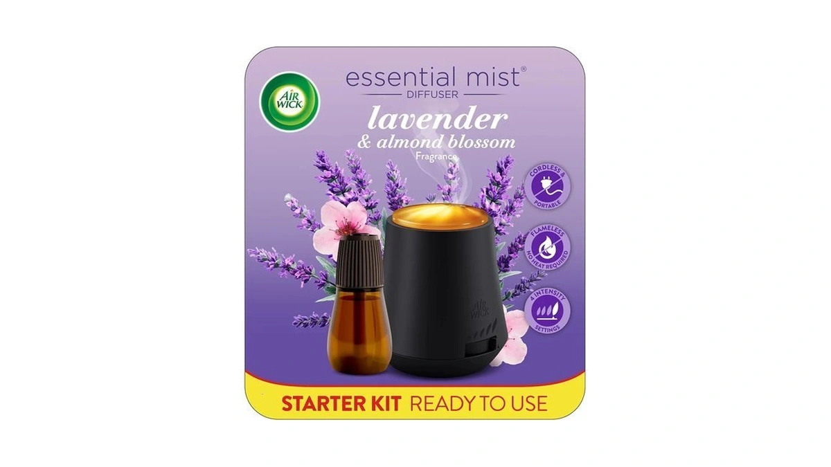 Air Wick Essential Mist Air Freshener Diffuser & 1 Refill