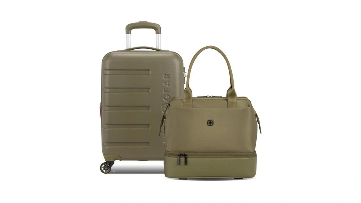 Swissgear Signature Hardside Expandable Carry-on Spinner & Mini Weekender Tote