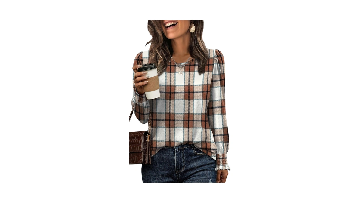 Xieerduo Business Casual Outfits For Women Long Sleeve Shirts Fashion