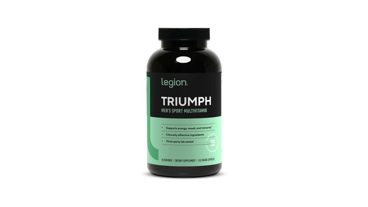 Legion Triumph Men's Sport Vitamin - Complete Multivitamin For Men