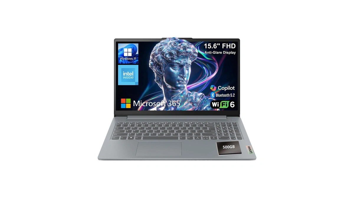Lenovo Essential 15.6" Fhd Everyday Laptop, Intel Processor, 128gb Storage