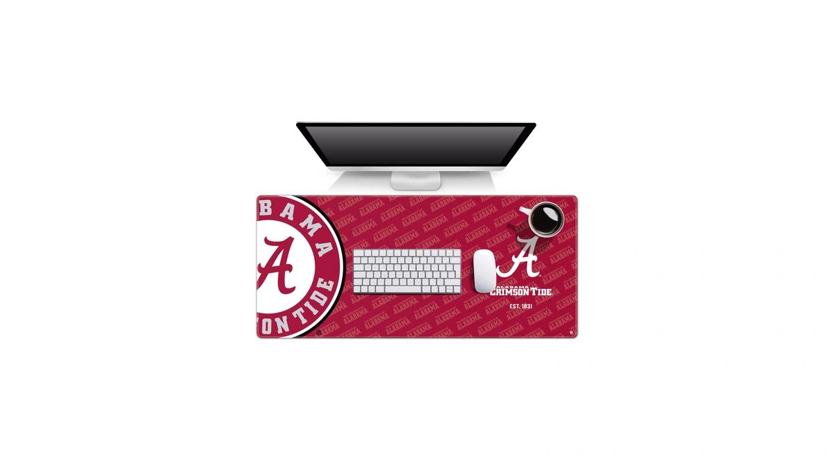 Youthefan Ncaa Alabama Crimson Tide Logo Series Desk Pad