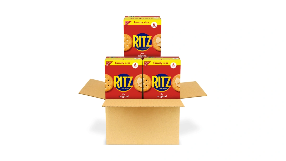 Ritz Original Crackers, Snacks For Kids And Adults, Family Size,