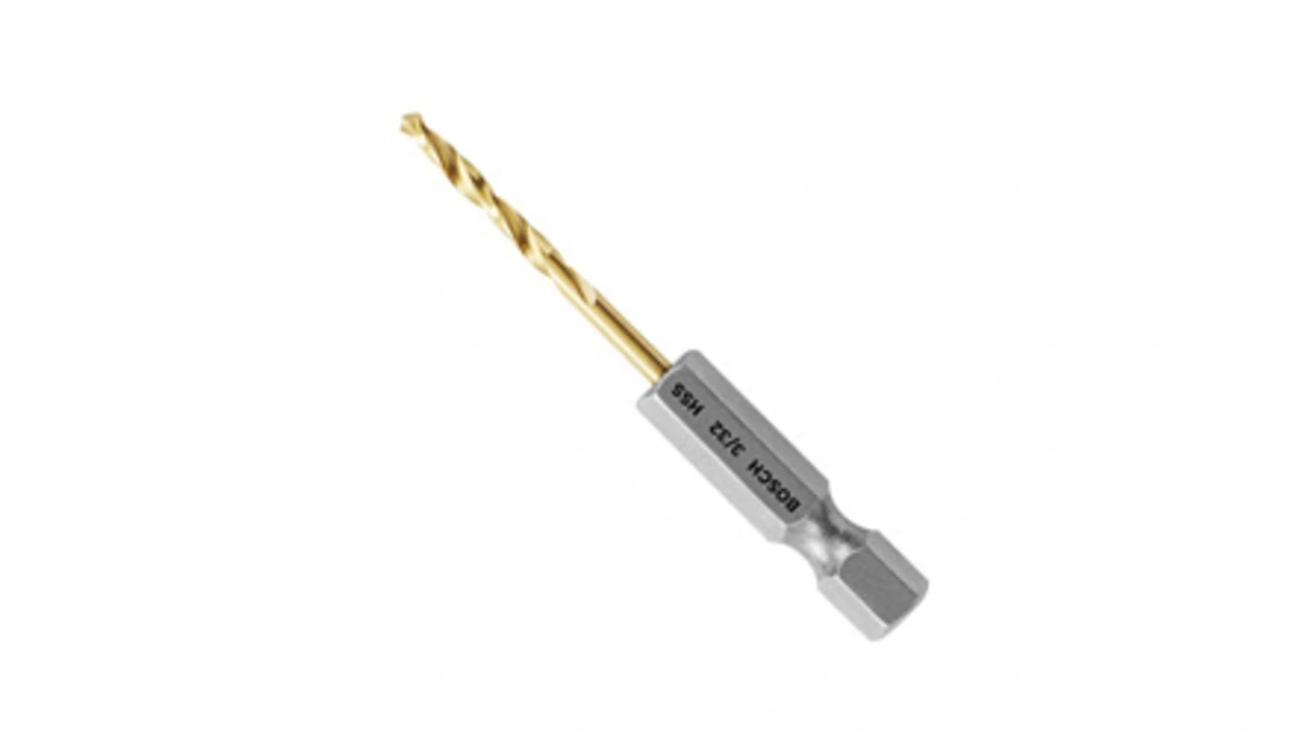 Bosch Ti2133im 3/32 In. Impact Tough™ Titanium Nitride Coated Drill
