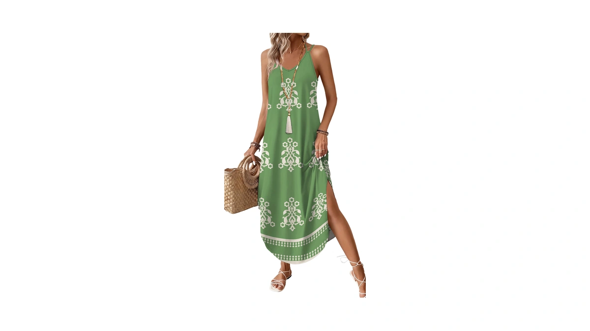 Boho Mai Dress Sundresses For Women Summer Dr...