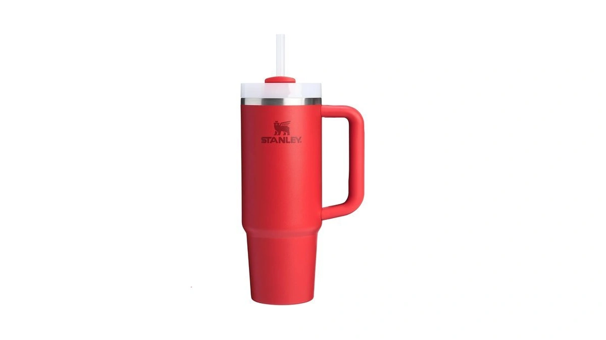 Stanley Quencher H2.0 Flow State Tumbler, 30 Oz, Chili Red