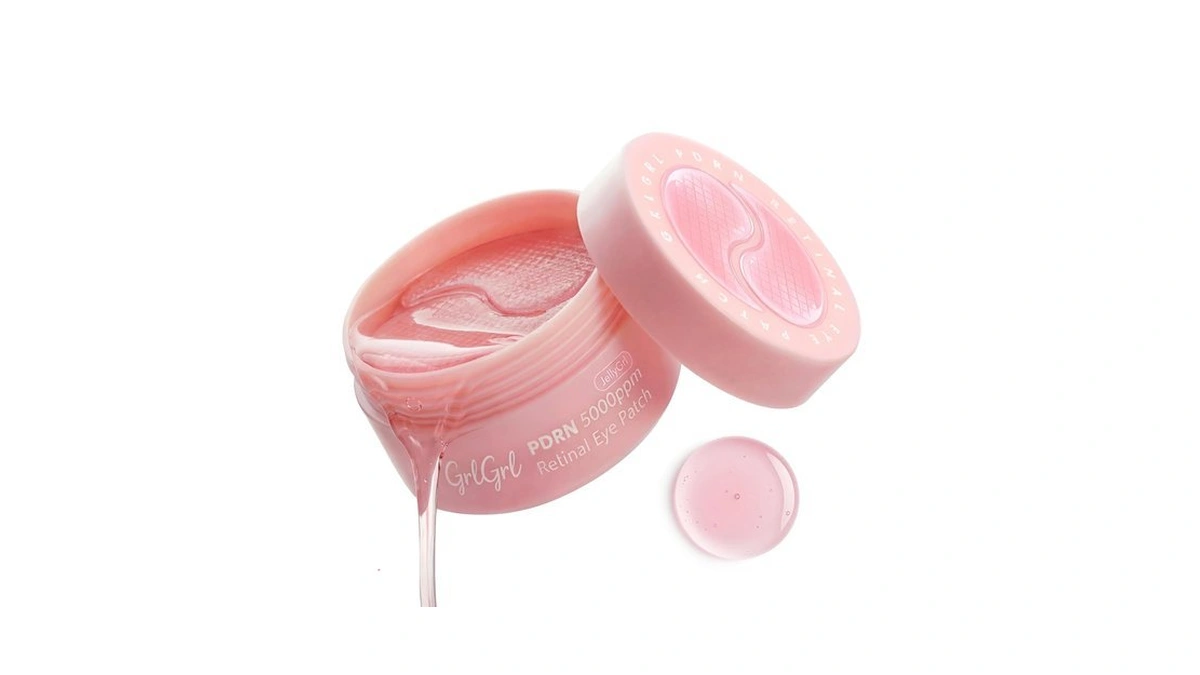 Grlgrl Pdrn Under Eye Patches 5000ppm, Retinal & 10-peptide Complex,