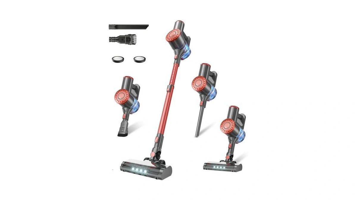 Tipdiy Cordless Vacuum Cleaner With 45kpa 45mins For Hard Floor
