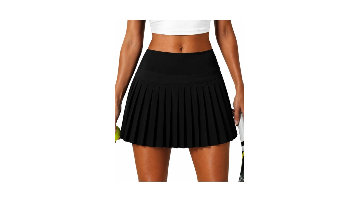 Pleated Tennis Skirt For Women Athletic Golf Skorts With Pockets