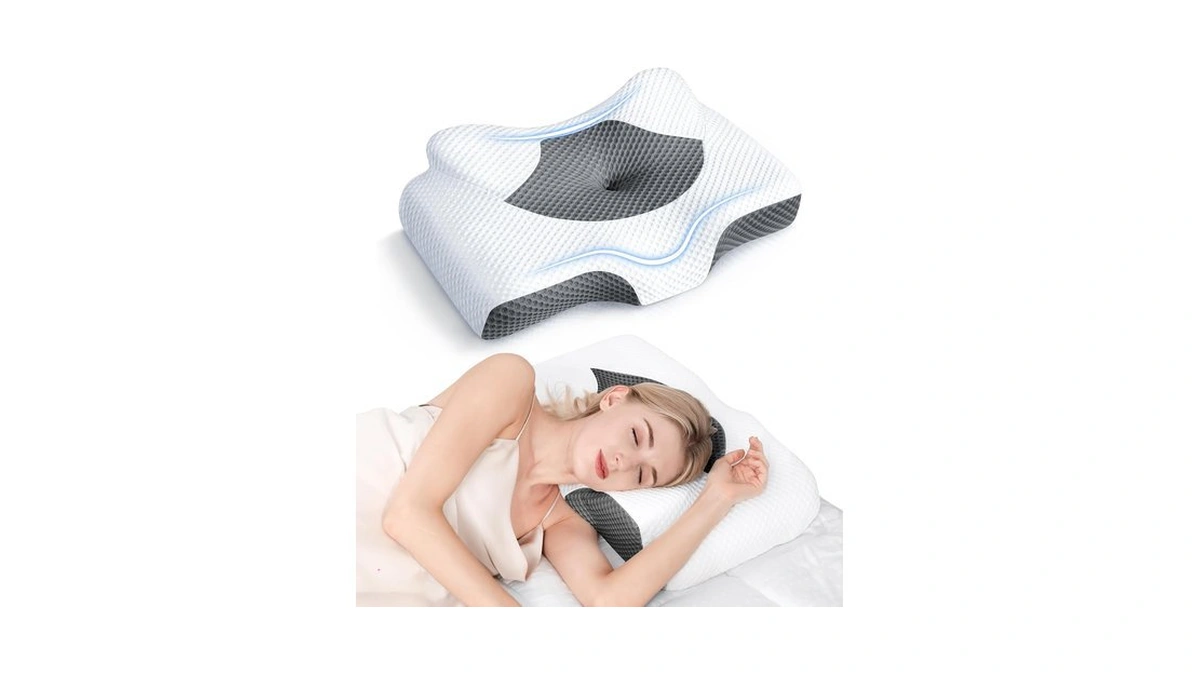 Osteo Cervical Pillow For Neck Pain Relief, Hollow Design Odorless