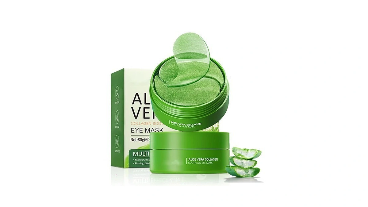 Easilydays Aloe Vera Under Eye Masks, 60 Pcs, Eye Bags,
