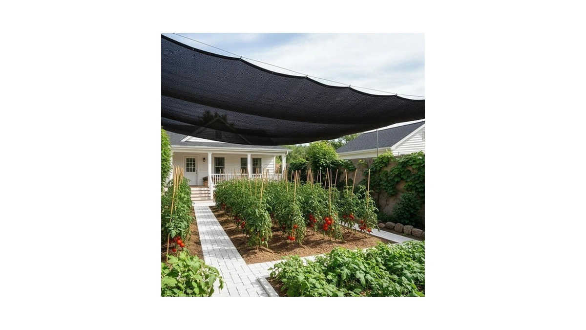 Sunny Guard Sun Shade Cloth, 20 X 20 Ft Black