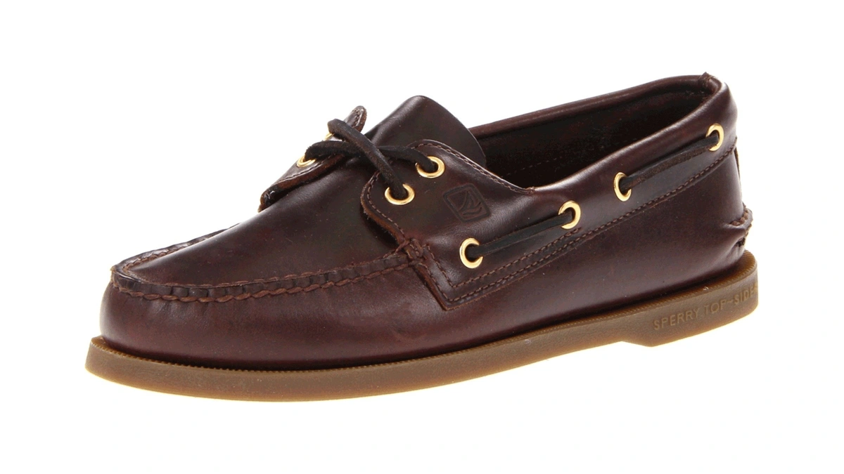 Sperry Men's Authentic Original 2-eye Boat Shoe, Amaretto, 7 M