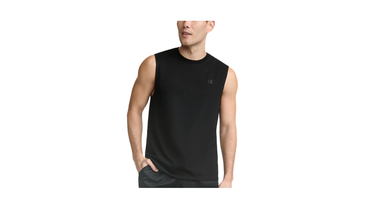 Champion Men's Classic Muscle T-shirt Black