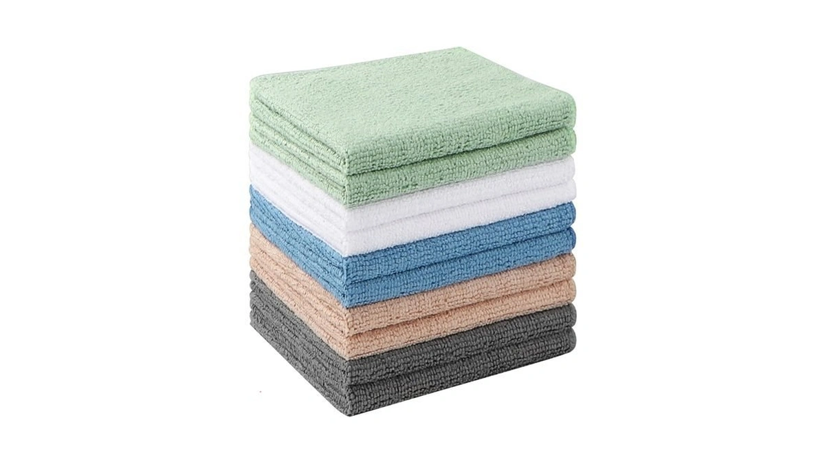 Unimade Washcloths 10 Pack Face Towels (12" X 12"), Highly