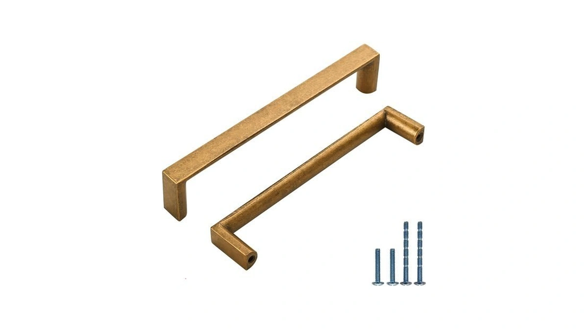 Knoklock 10 Pack 5 Inch Antique Brass Cabinet Pulls, Kitchen