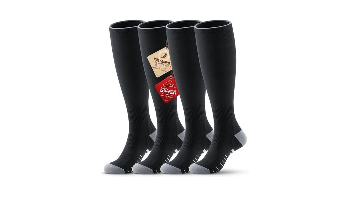 Benirap Compression Socks For Women And Men, 15-20 Mmhg Circulation