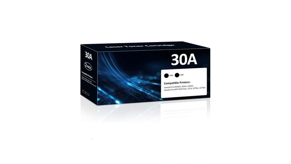 30a Cf230a Toner Cartridges 2 Black Compatible For Hp 30a