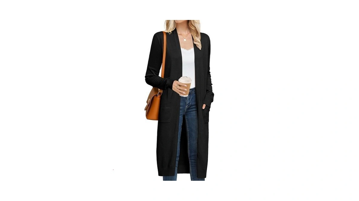 Grace Karin Women's 2026 Trendy Long Cardigan Sweaters Lightweight Open