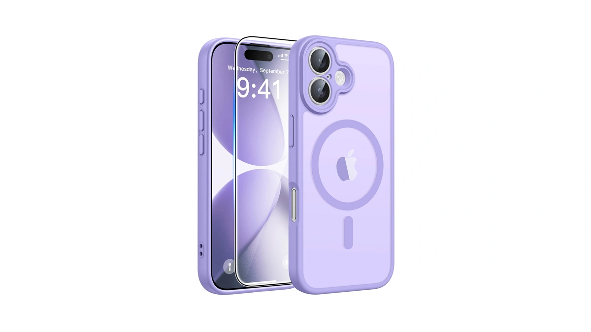 Fntcase For Iphone 17 Case, Compatible With Magsafe, Glass Screen