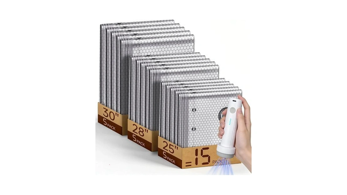 Vacuum Bags For Travel With Rechargeable Pump, Space Saver Bags