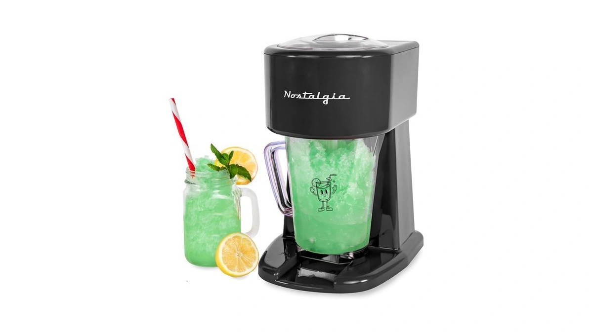 Nostalgia Retro 40-ounce Frozen Beverage Station - Slushie Machine And