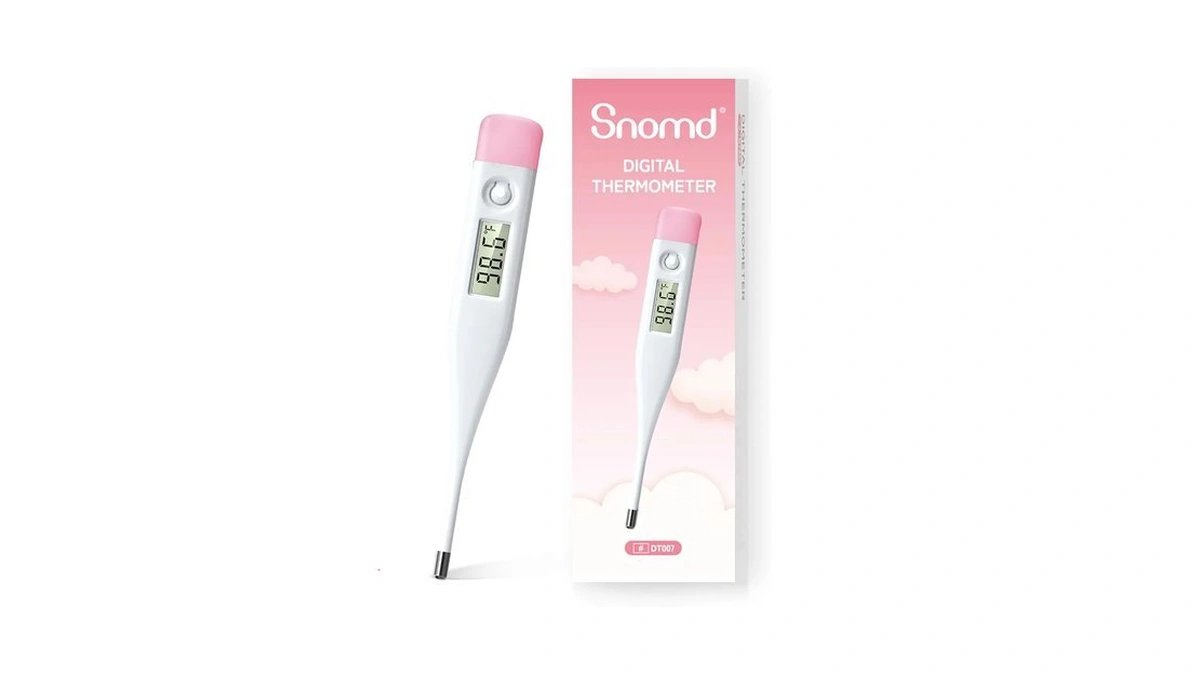Snomd Digital Oral Thermometer For Adults, Children & Baby