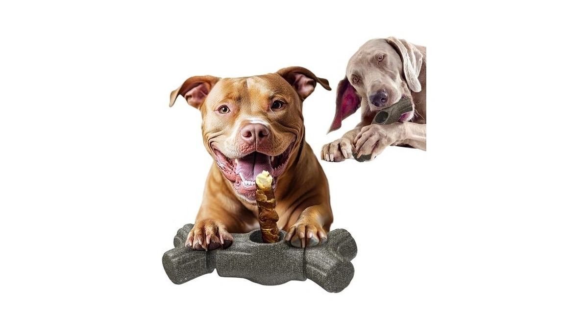 Sedioso Bully Stick Holder For Dogs, Though Dog Toys For