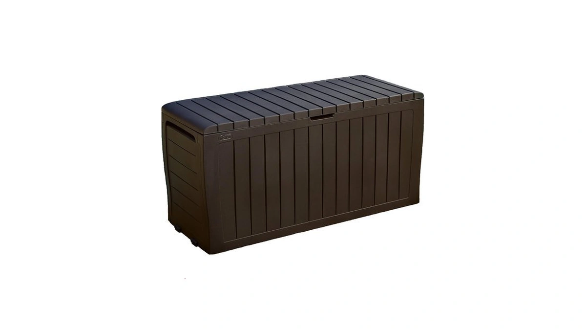 Keter Marvel 71 Gal Outdoor Storage Box For Patio And