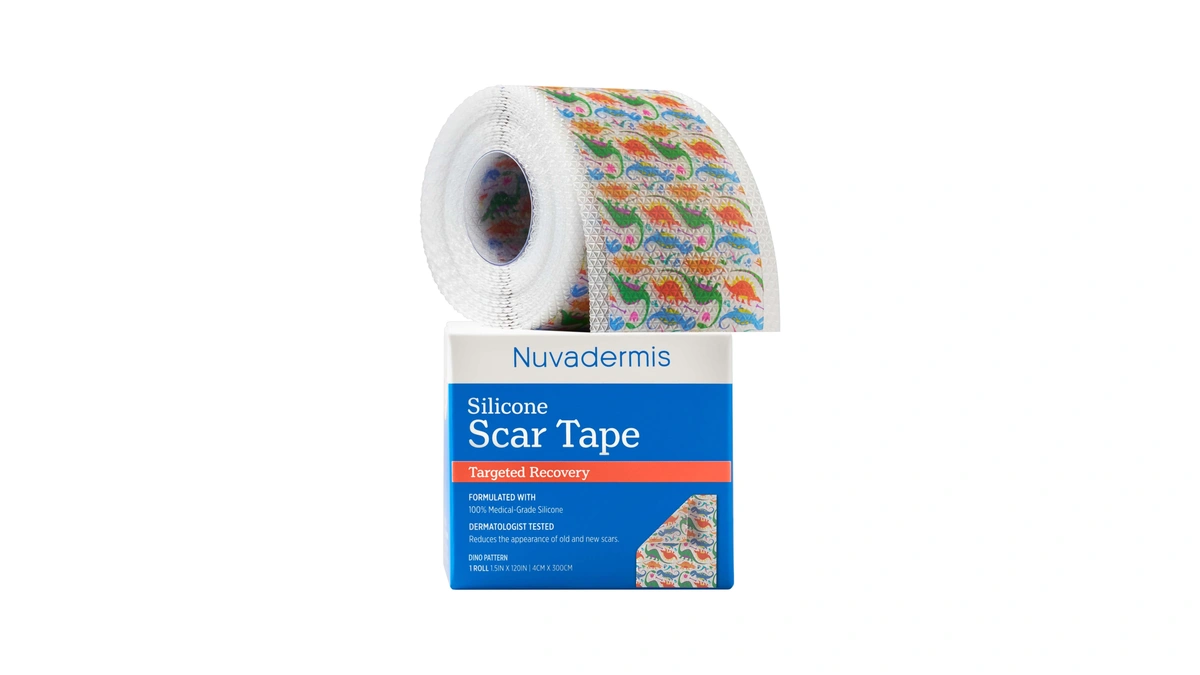 Nuvadermis Silicone Scar Tape For Kids - Scar Tape For