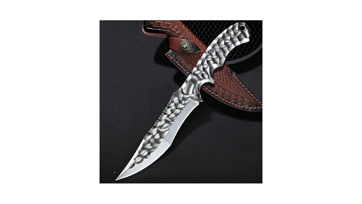 Purple Dragon Vg10 Full Tang Fixed Blade Survival Knife With