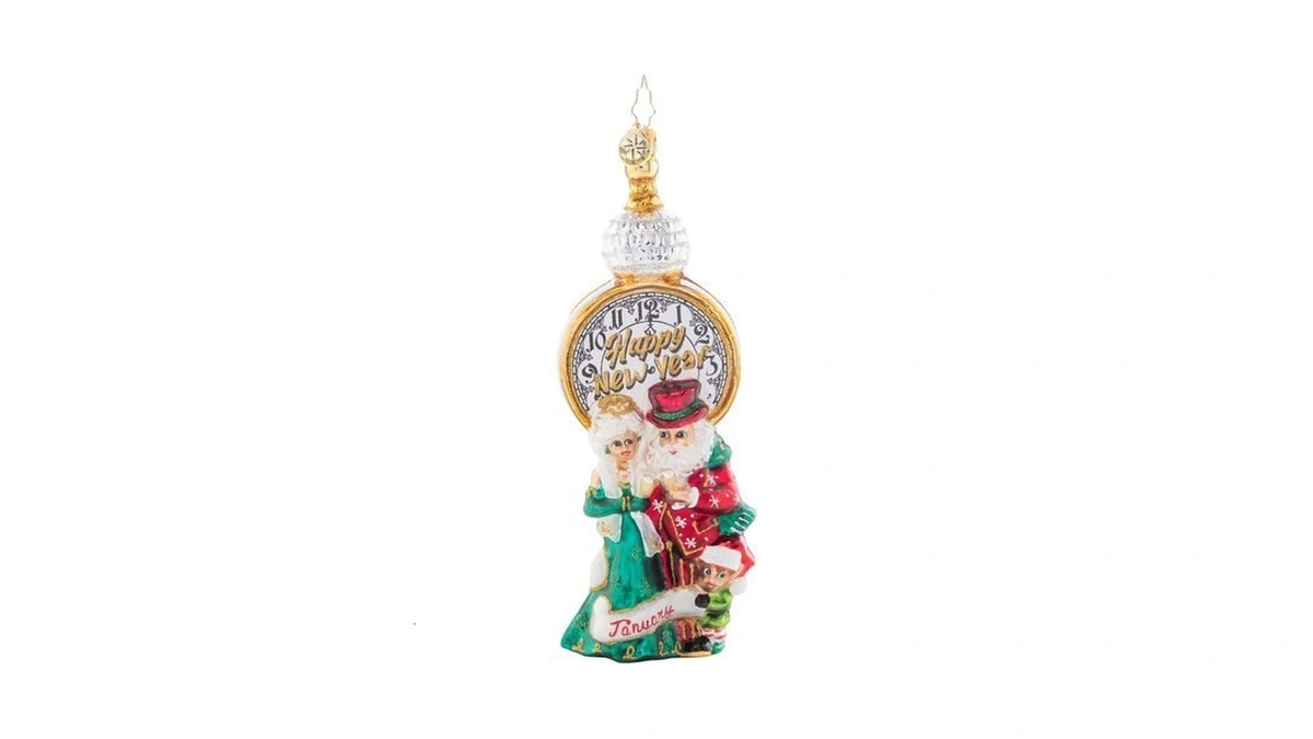 Christopher Radko Hand-crafted European Glass Christmas Tree Decorative Ornament, In