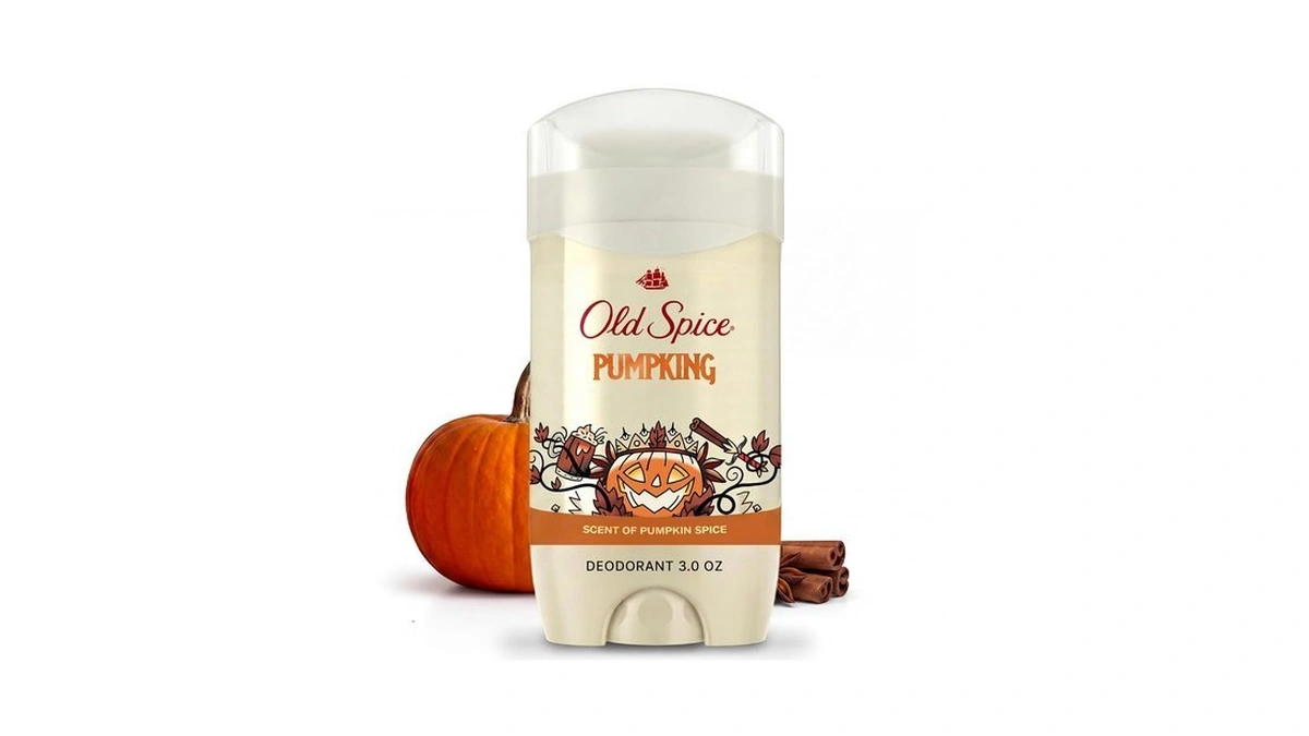 Old Spice Men's Deodorant, Pumpking, Aluminum Free, 3oz, Scent Of