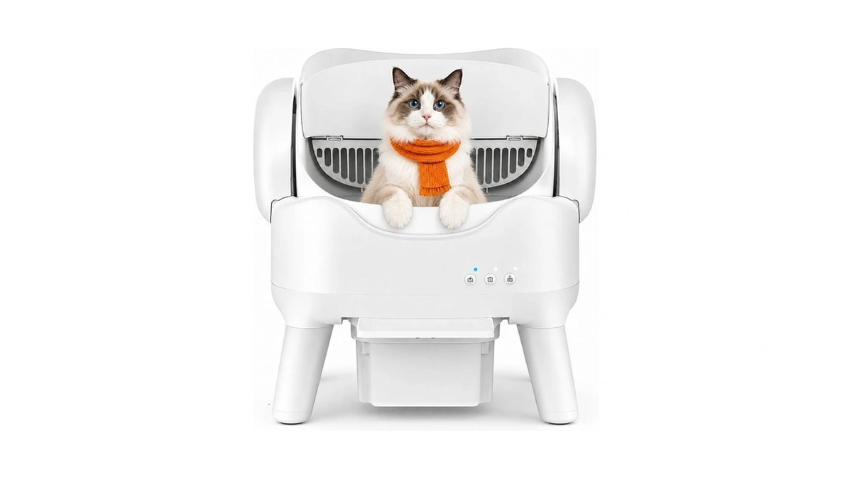 Rpz Self Cleaning Litter Box No-app Required, Automatic Litter Box