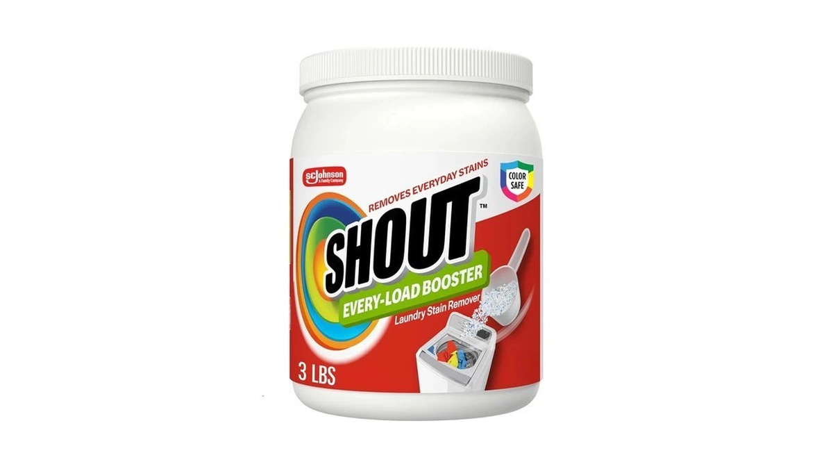 Shout In-wash Every-load Booster Laundry Stain Remover, Bleach-free & Color