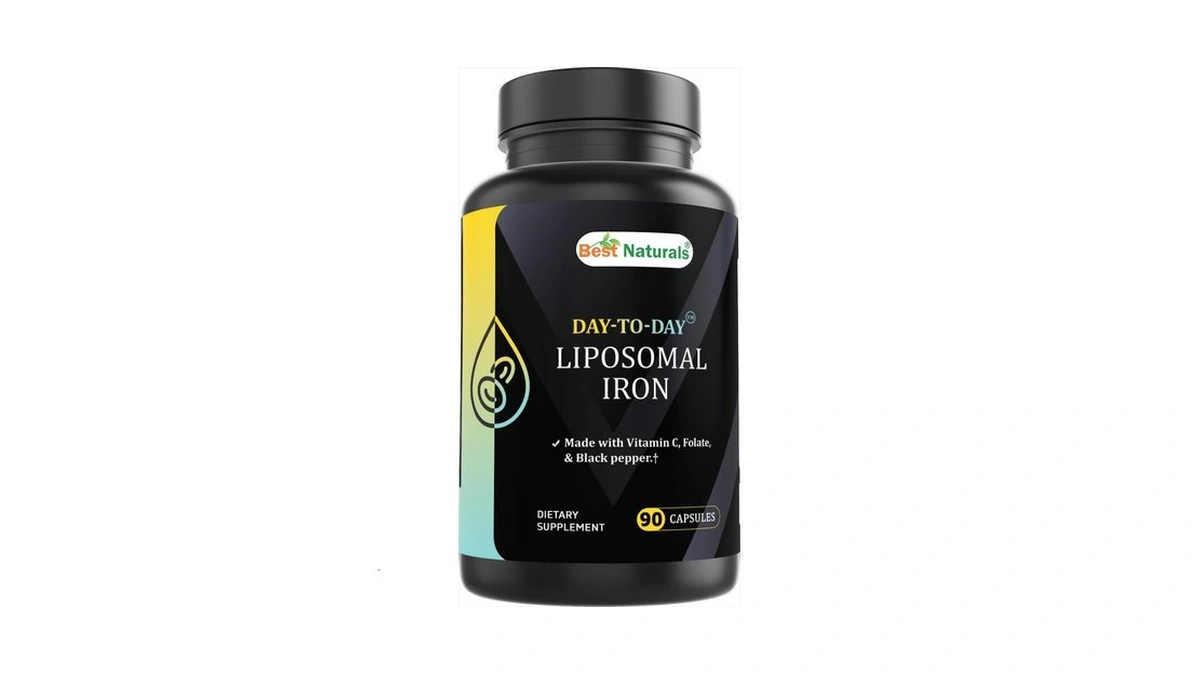 Best Naturals Day-to-day Liposomal Iron As Ferrous Fumarate 65 Mg,