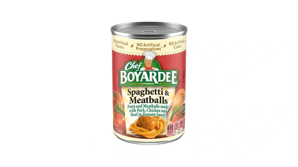 Chef Boyardee Spaghetti And Meatballs, 14.5 Oz