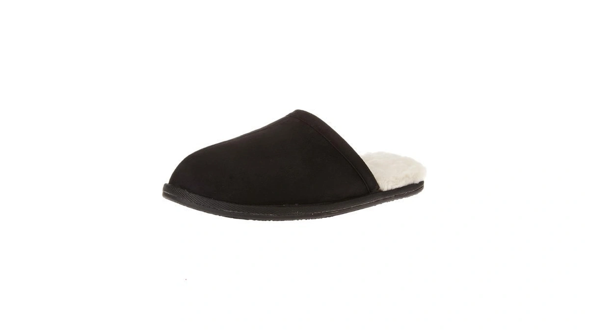 Amazon Essentials Women's Cozy Slippers With Faux Fur Lining, Non-slip