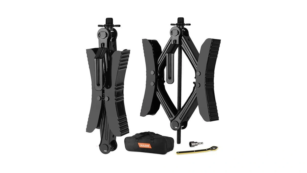 Ouleme 2pk X-shaped Rv Tire Stabilizer For Dual Axle Travel