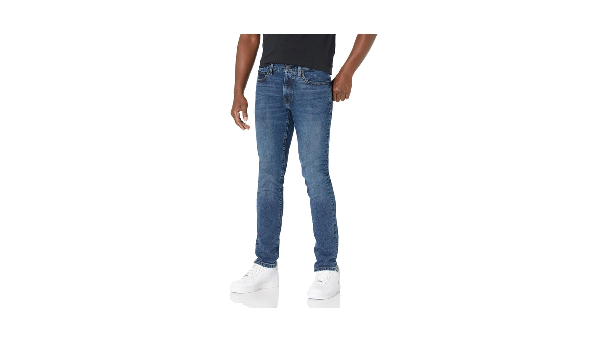 Amazon Essentials Men's Skinny-fit Stretch Jean - Discontinued Colors, Vintage