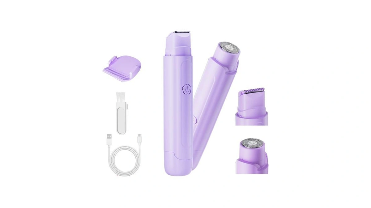 Bikini Trimmer For Women - 2 In 1 Women Electric