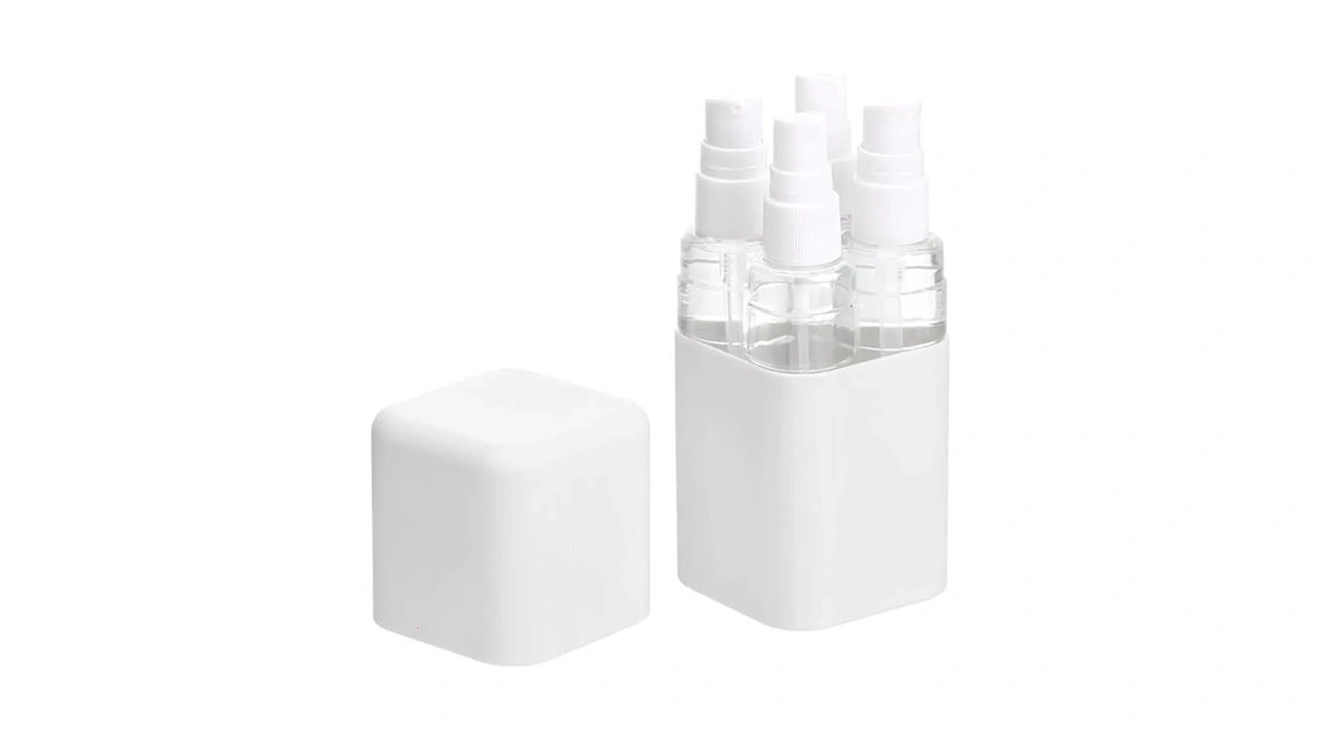 Kiyza 4-in-1 Travel Bottle Set Leak-proof & Tsa Approved -